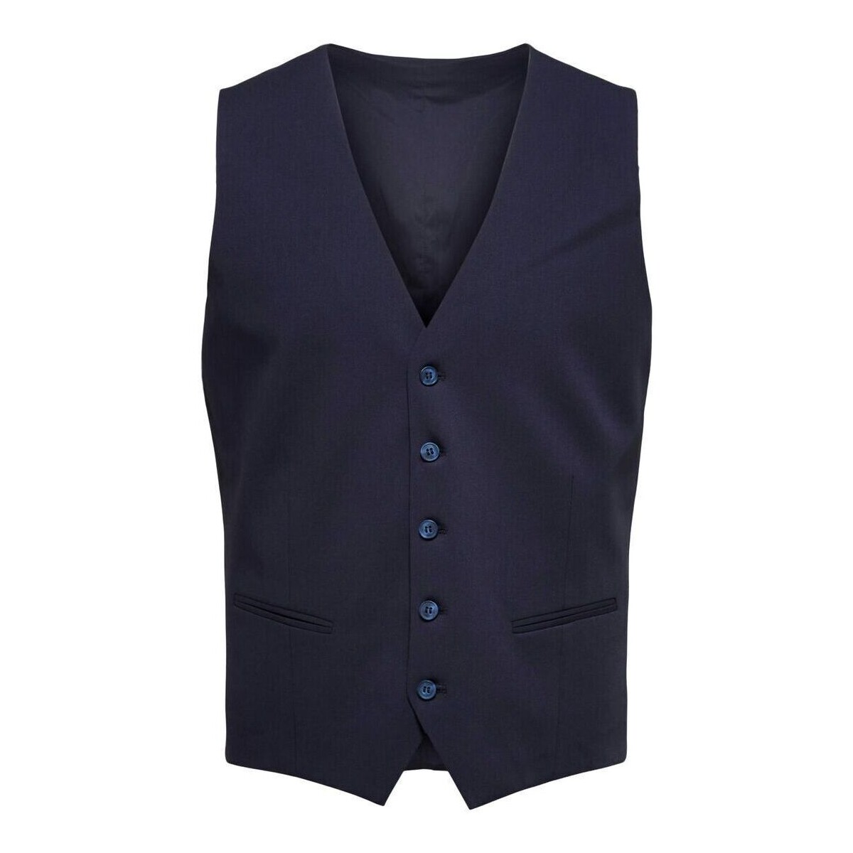 Textil Homem Casacos  Selected 16089406 LIAM WCT FLAX-NAVY BLAZER Azul