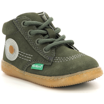 Sapatos Criança Botas baixas Kickers Kickbubbly Verde
