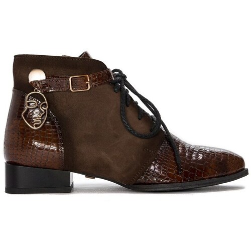 Sapatos Mulher Botins Maciejka 5743A02007 Castanho
