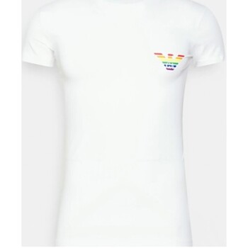 Textil Homem T-Shirt mangas curtas Ea7 Emporio 59118E Armani  Multicolor