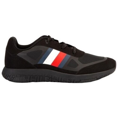 Sapatos Homem Sapatilhas Tommy Hilfiger Tevo 8C Preto