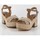 Sapatos Mulher Sandálias Keslem Sandalias  en color taupe para Bege