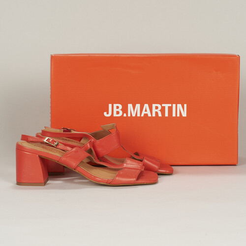 Sapatos Mulher Sandálias JB Martin VITALIE Nappa / Coral
