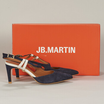 Sapatos Mulher Escarpim JB Martin ESMEE Veludo / Marinho / Giz