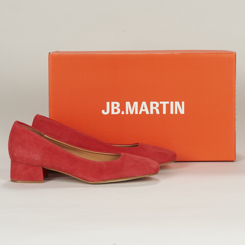 Sapatos Mulher Escarpim JB Martin VIRGINIA Veludo / Vermelho