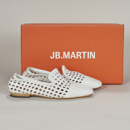 Sapatos Mulher Mocassins JB Martin TROPICAL Branco