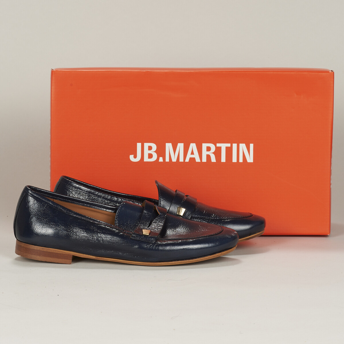 Sapatos Mulher Mocassins JB Martin FRANCHE SOFT Vintage / Marinho