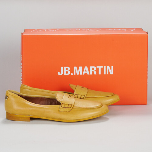 Sapatos Mulher Mocassins JB Martin MABELLE Nappa / Amarelo