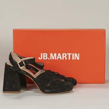 Sapatos Mulher Sandálias JB Martin ORPHEE Veludo / Preto