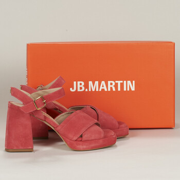 Sapatos Mulher Sandálias JB Martin ORPHEE Veludo / Rosa