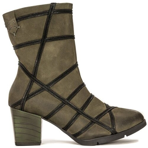 Sapatos Mulher Botins Maciejka 0421024003 Verde azeitona