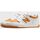 Sapatos Homem Sapatilhas New Balance BB480 LMO-WHITE/ORANGE Branco