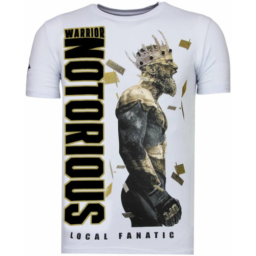 Textil Homem T-Shirt mangas curtas Local Fanatic 144125490 Branco