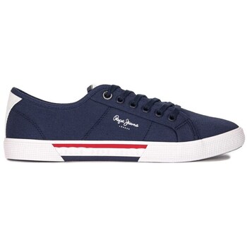 Sapatos Homem Sapatilhas Pepe jeans Brady Men Basic Navy Marinho