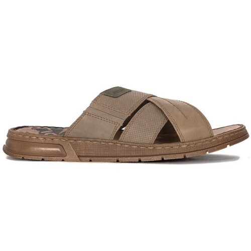 Sapatos Homem Chinelos Rieker 2125364BE Bege