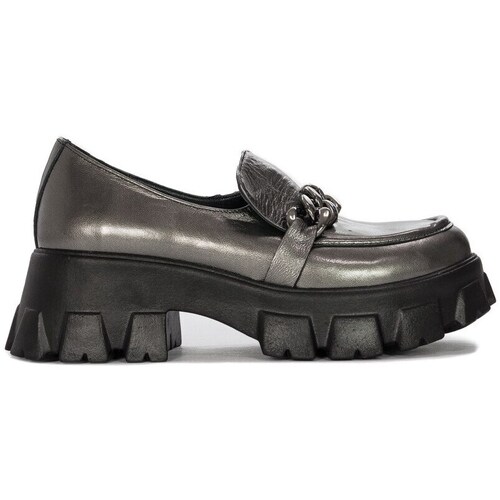 Sapatos Mulher Mocassins Venezia 001770SILVER Prata