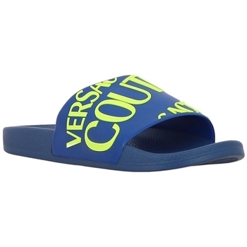 Sapatos Homem Chinelos Versace For JEANS Couture 71YA3SQ1 Azul