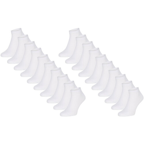 Botas de inverno Homem Meias Mario Russo 10-Pack Sneaker Sokken Branco