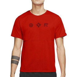 Teroshe Homem T-shirts e Pólos Nike  Vermelho