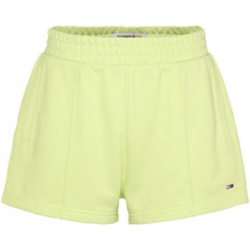 Textil Mulher Shorts / Bermudas Tommy gio Jeans DW0DW12626 Amarelo