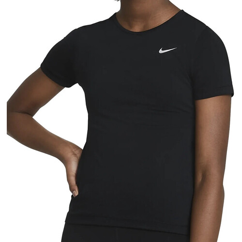 Textil Rapariga Nike Roshe Run Flyknit Black White677243-008 Nike  Preto