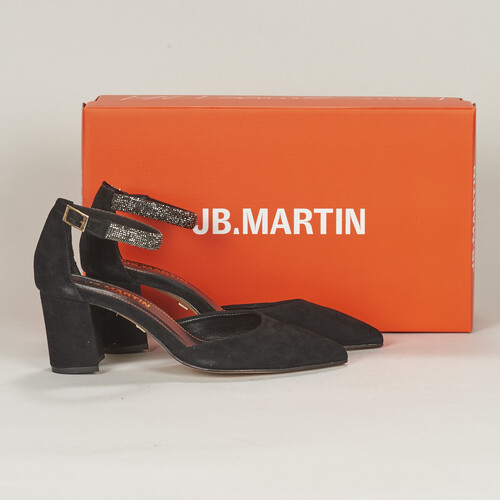 Sapatos Mulher Escarpim JB Martin ELEONORE Veludo / Preto