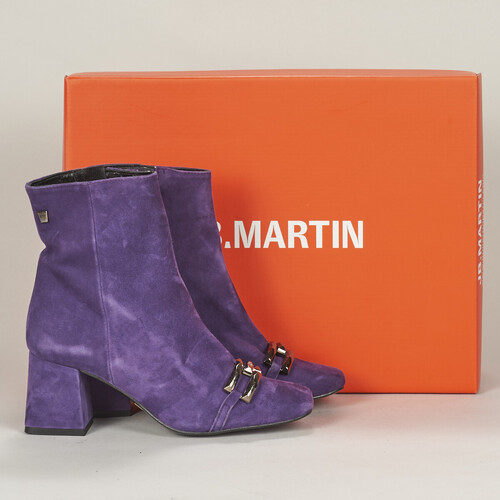 Sapatos Mulher Botins JB Martin VOLTIGE Veludo / Violeta