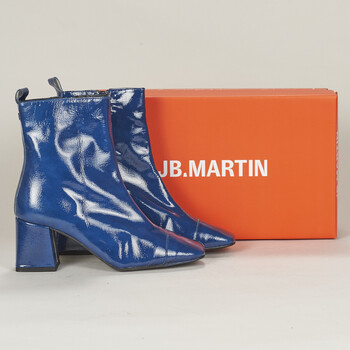 Sapatos Mulher Botins JB Martin VANESSA Verniz / Azul