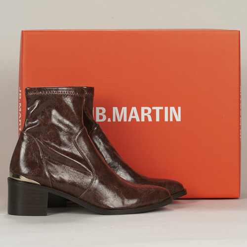 Sapatos Mulher Botas baixas JB Martin LUCIE Vintage / Conhaque