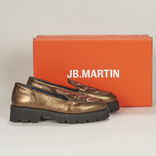 Sapatos Mulher Mocassins JB Martin FLAMME Matal / Castanho