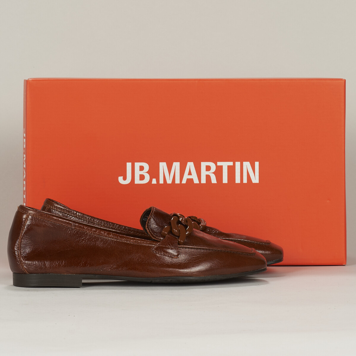 Sapatos Mulher Mocassins JB Martin VEILLE Vintage / Conhaque