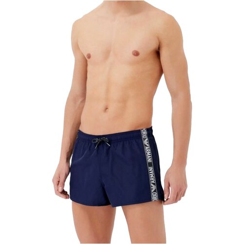 Textil Homem Fatos e Crew shorts de banho Emporio Armani 211747 3R443 Azul