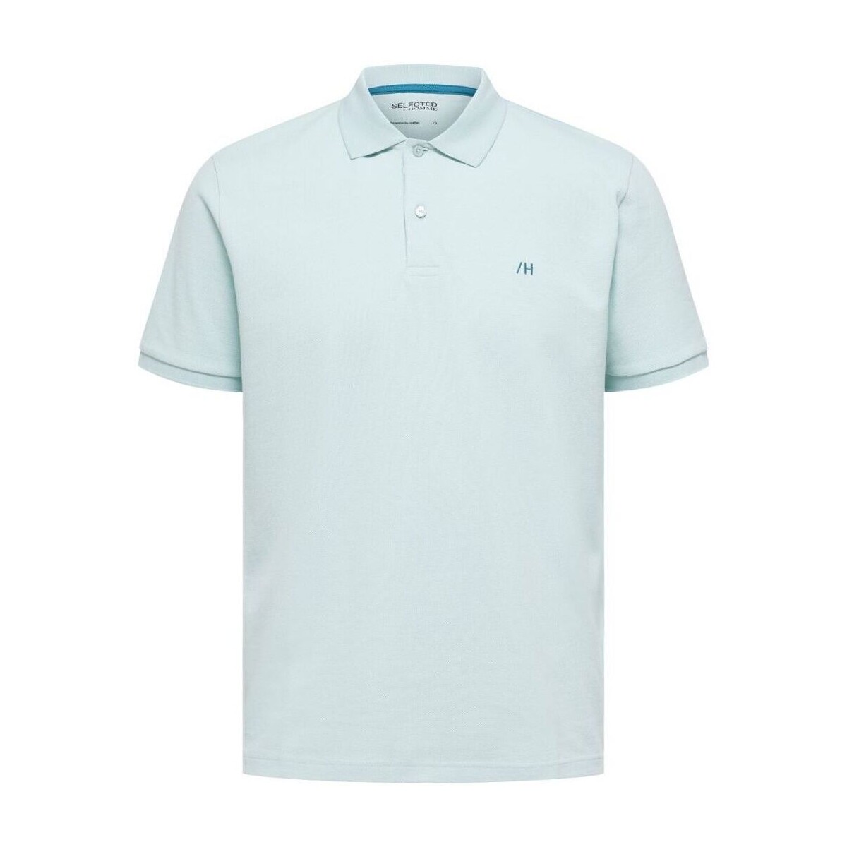 Textil Homem T-shirts e Pólos Selected 16087839 DANTE-HARBOUR GRAY Azul