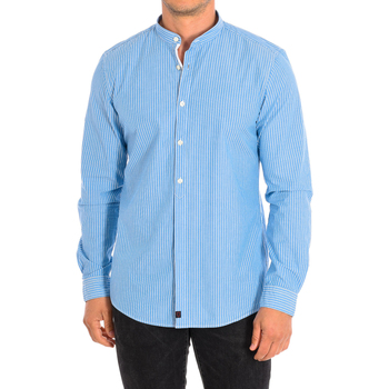 Textil Homem Camisas mangas comprida Strellson 10004717-450 Azul