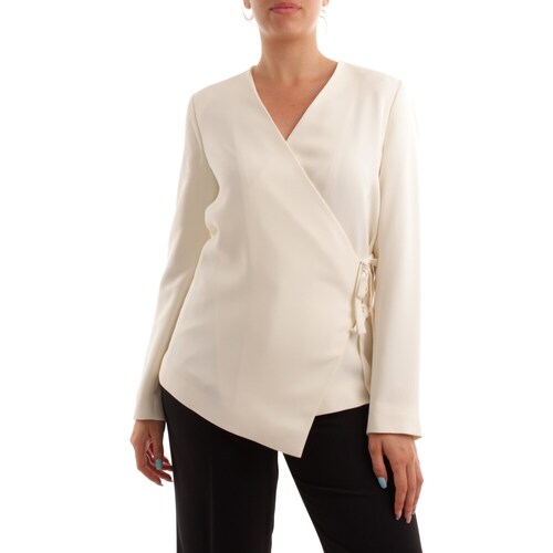 Textil Mulher camisas Marella MIELE Branco