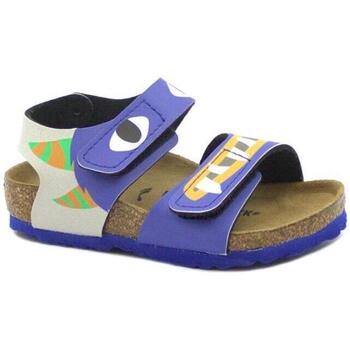 Sapatos Criança Sandálias Birkenstock BIR-RRR-1018989-BL Azul