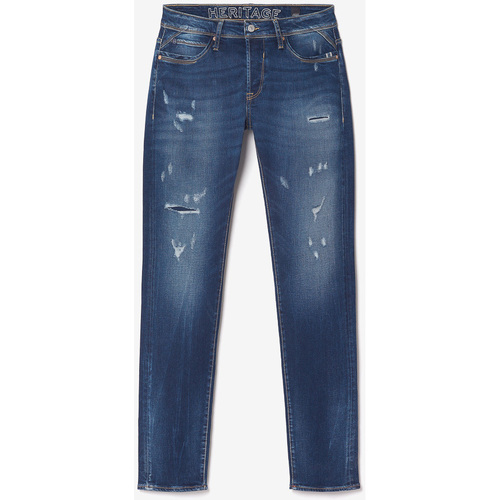Textil Homem Calças de ganga Emporio Armani EA7ises Jeans ajusté elástica 700/11, comprimento 34 Azul
