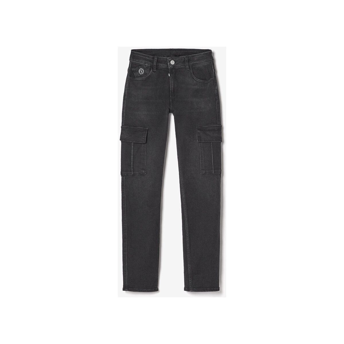 Textil Rapaz Calças de ganga Legging Ma Tight Tnf Blackises Jeans regular 800/16, comprimento 34 Preto