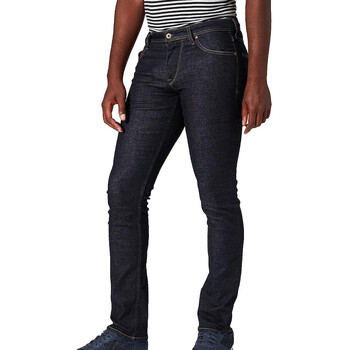 Textil Homem Calças track Jeans Pepe track jeans  Preto