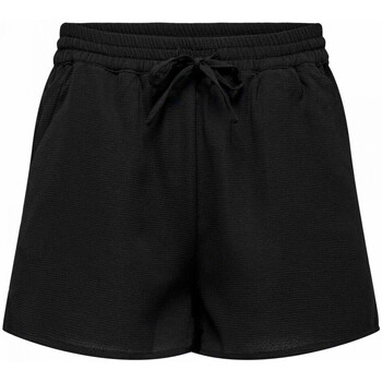 Textil Mulher Shorts / Bermudas Only  Preto