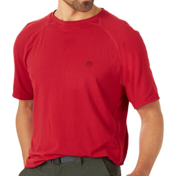 Textil Homem T-Shirt mangas curtas Wrangler  Vermelho