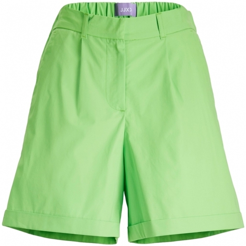 Textil Mulher Shorts / Bermudas Jjxx Calções Vigga Rlx - Lime Punch Verde