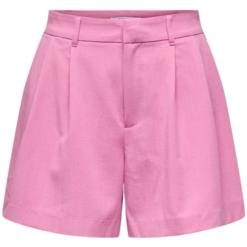 Textil Mulher Shorts / Bermudas Only Calções Birgitta - Fuchsia Pink Rosa