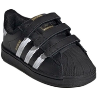 Sapatos Criança Sapatilhas tanks adidas Originals Sapatilhas Bebé Superstar CF I EF4843 -CO Preto