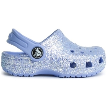 Sapatos Criança Sandálias Crocs Sandálias Bebé Classic Glitter - Moon Jelly Azul