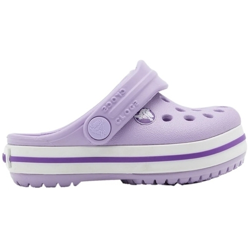 Sapatos Criança Sandálias Crocs Sandálias Bebé Crocband - Lavender/Neon Purple Violeta
