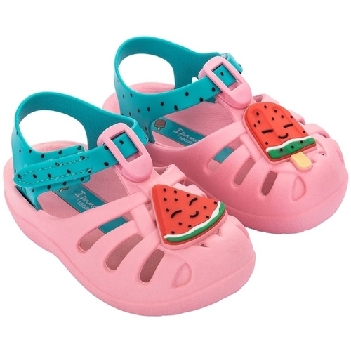 Sapatos Criança Sandálias Ipanema Emporio Armani E - Pink Blue Rosa