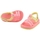 Sapatos Criança Sandálias Zaxynina Sandálias Conectada Baby - Neon Pink / Light Green Rosa