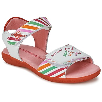 Sapatos Rapariga Sandálias Agatha Ruiz de la Prada CAZOLETA Branco / Multicolor
