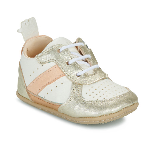 Sapatos Rapariga Sapatilhas Easy Peasy MY PRE BASKET LACET Ouro